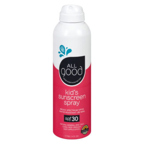 All Good - All Good Sunscreen Spray Kids 30