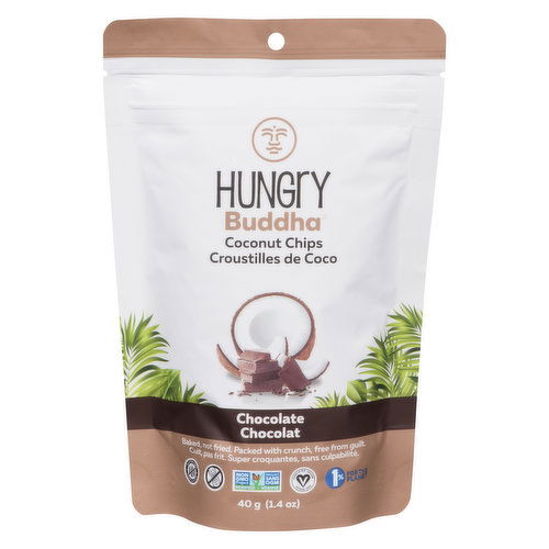 Hungry Buddha - Coconut Chips-Cheeky Chocolate