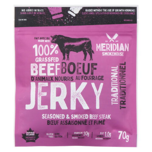 Meridian Smokehouse - Traditional Beef Jerky