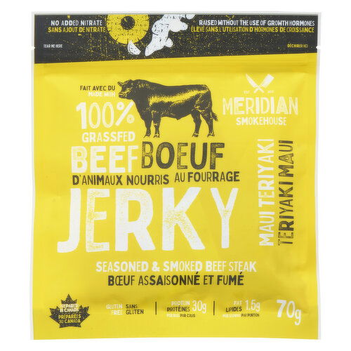 Meridian Smokehouse - Maui Teriyaki Beef Jerky