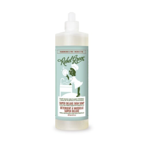 Rebel Green - Dish Soap, Frankincense Pine