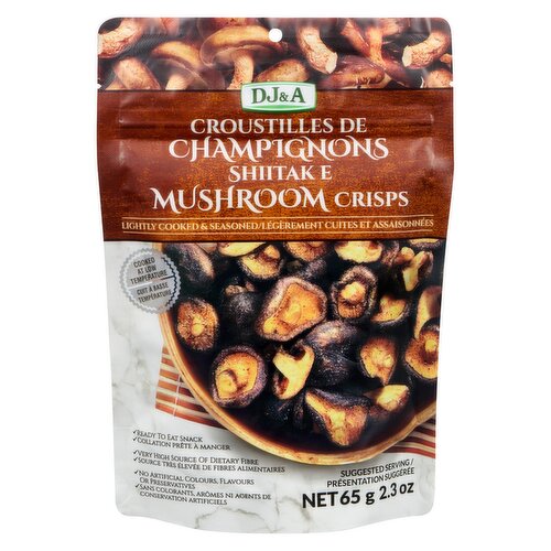 DJ&A - Shiitake Mushroom Crisps