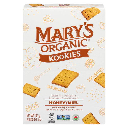 Marys Organic - Graham-Style Snacks, Honey