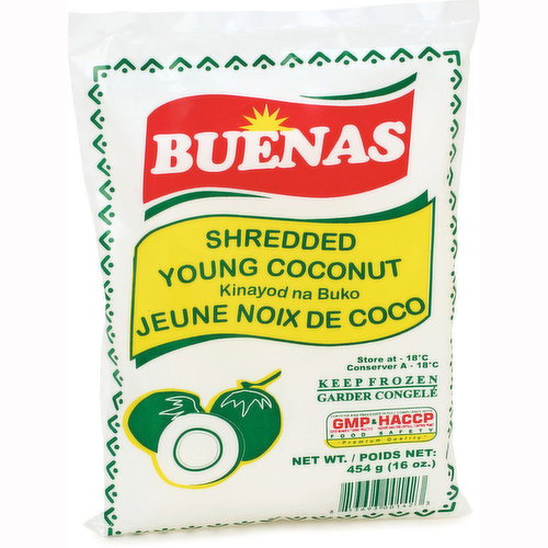 Buenas - Shredded Young Coconut