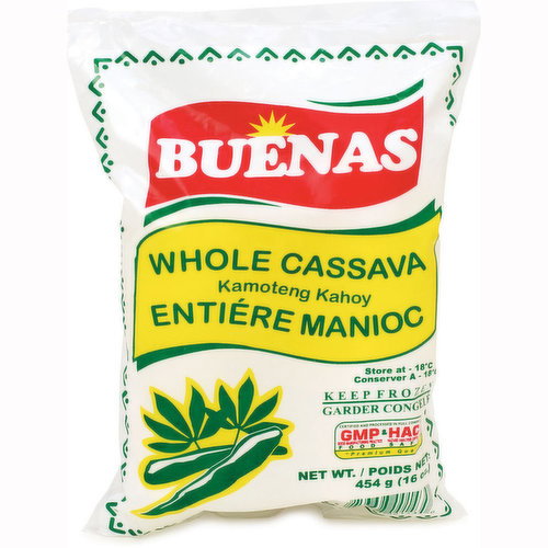 Buenas - Whole Cassava Kamoteng Kahoy