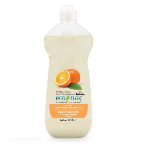 Eco-Max - Natural Orange Ultra with Aloe Vera Dish Wash