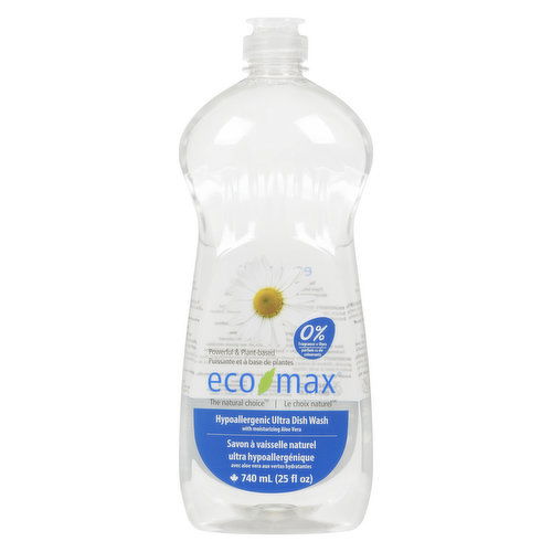 Eco-Max - Hypoallergenic Ultra with Aloe Vera Dish Wash