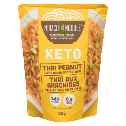 Miracle Noodle - Keto Meal Thai Peanut