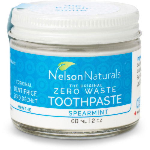 Nelsons Naturals - Spearmint Zero Waste Toothpaste