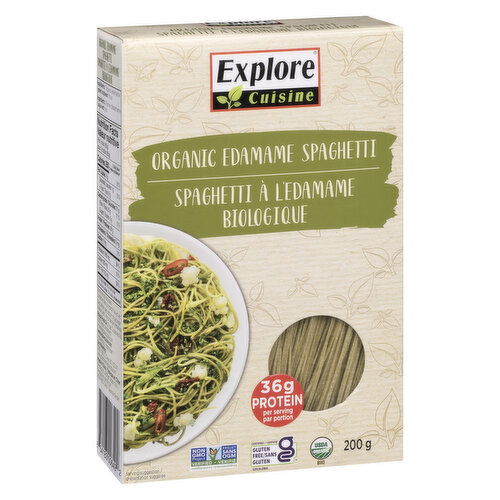 Explore Cuisine - Organic Edamame Spaghetti Pasta