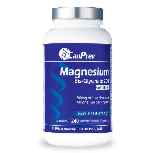 CanPrev - Magnesium Bis-Glycinate 200 Gentle