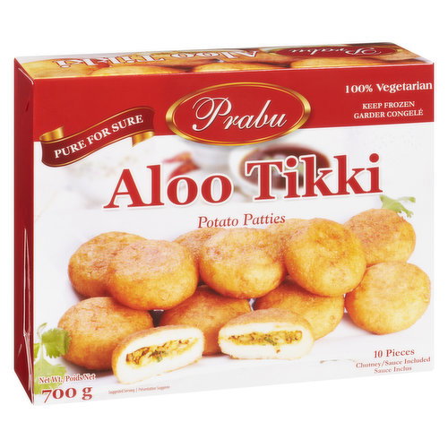 Prabu - Aloo Tikki w/ Chutney
