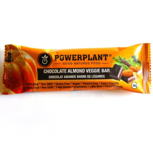 Power Plant - Chocolate Almond Veggie Bar