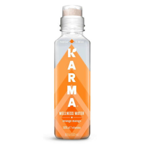 Karma Wellness - Wellness Water, Orange Mango