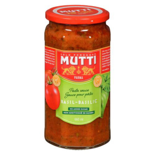 Mutti - Tomato & Basil Pasta Sauce