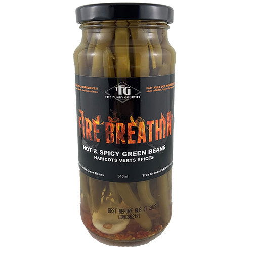 Funky Gourmet - Hot & Spicy Green Beans - Fire Breathin'