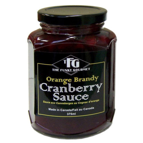 Funky Gourmet - Cranberry Sauce Orange Brandy