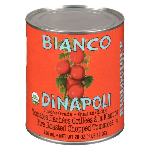 Bianco Di Napoli - Fire Roast Chopped Tomatoes
