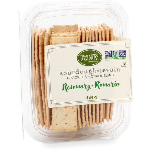 Partners - Sourdough Rosemary Crackers