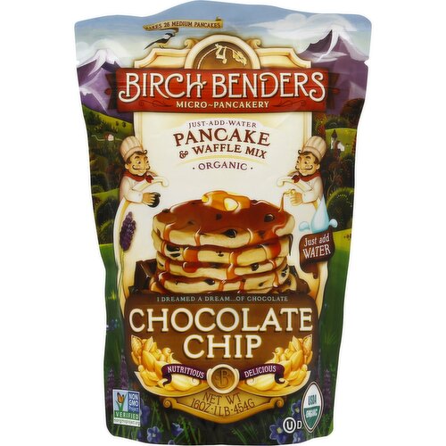 Birch Benders - Organic Chocolate Chip Pancake & Waffle Mix