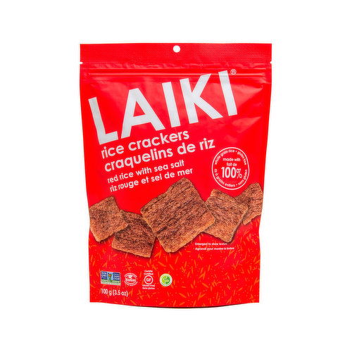 Laiki - Rice Crackers - Red Rice