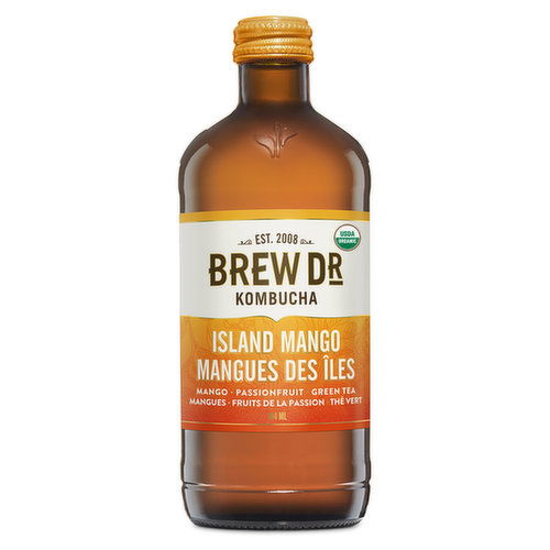 Brew Dr Kombucha - Island Mango Organic