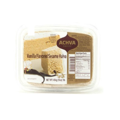 Achva - Halva Vanilla