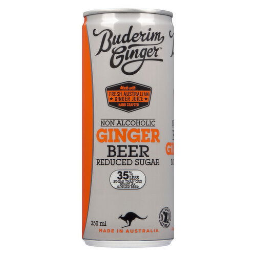 Buderim - Reduced Sugar Ginger Non Alcoholic Beer