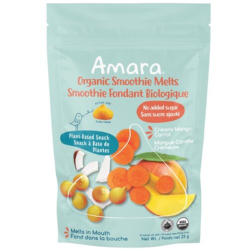 Amara - Mango Carrot Smoothie Melts