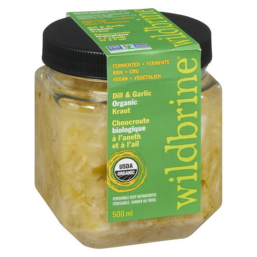 Wildbrine - Dill & Garlic Sauerkraut