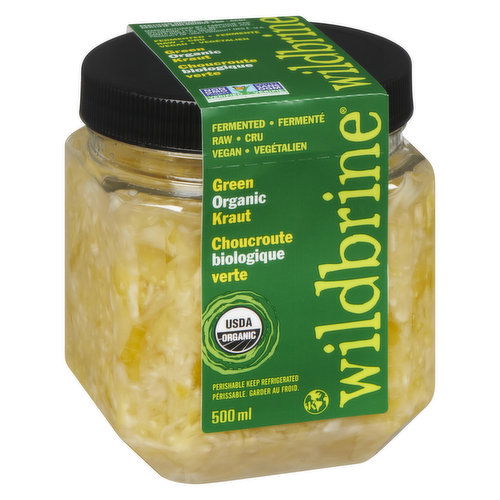 Wildbrine - Kraut Green Raw Organic