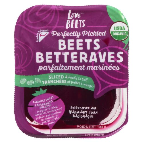 Love Beets - Organic Perfectly Pickled Beets