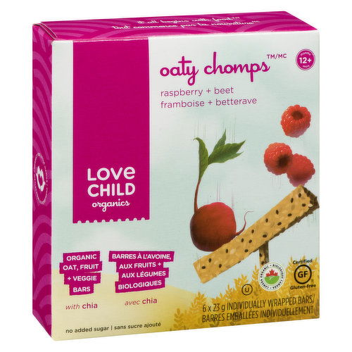 Love Child - Organics Oaty Chomps Raspberry & Beet