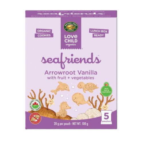 Love Child - Sea Friends Arrowroot Vanilla