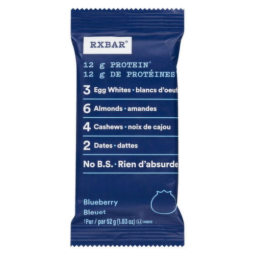 RX BAR - Protein Bar - Blueberry