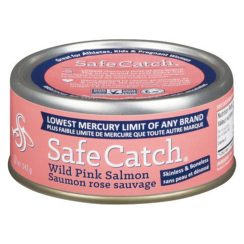 Safe Catch - Wild Pink Salmon With Sea Salt