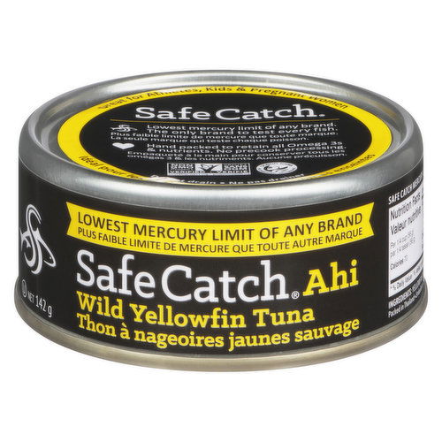 Safe Catch - Ahi Wild Yellowfin Tuna