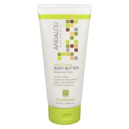 Andalou Naturals - Kukui Cocoa Body Butter