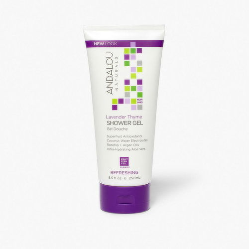 Andalou Naturals - Andlou  Shower Gel Lavender Thyme