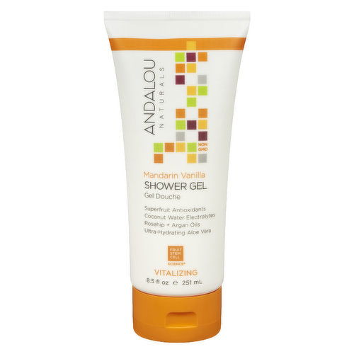 Andalou Naturals - ANDALOU SHOWER GEL MANDARIN VANLL