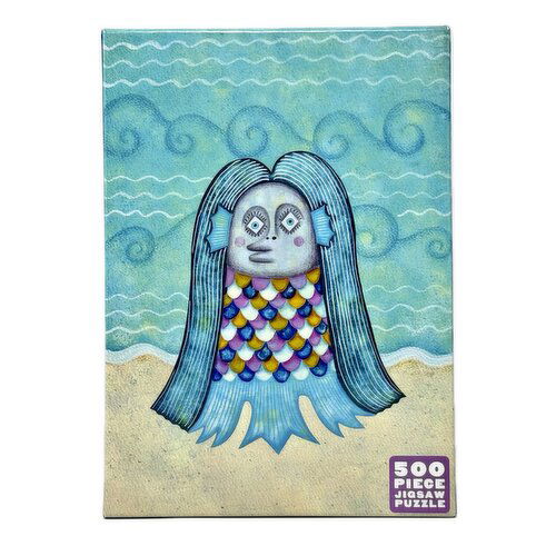 Road Crates - Amabie The Mythical Japanese Mermaid Jigsaw Puzzle 500 Pc
