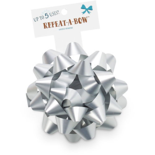 Repeat-A-Bow - Christmas Bows, Silver
