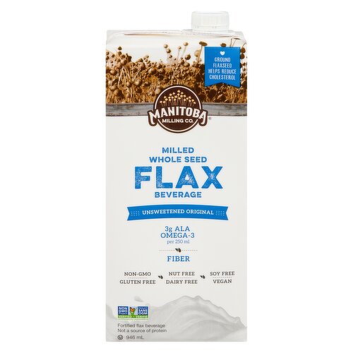 Manitoba Milling Co - Flax Seeds Milk Unsweetened Original