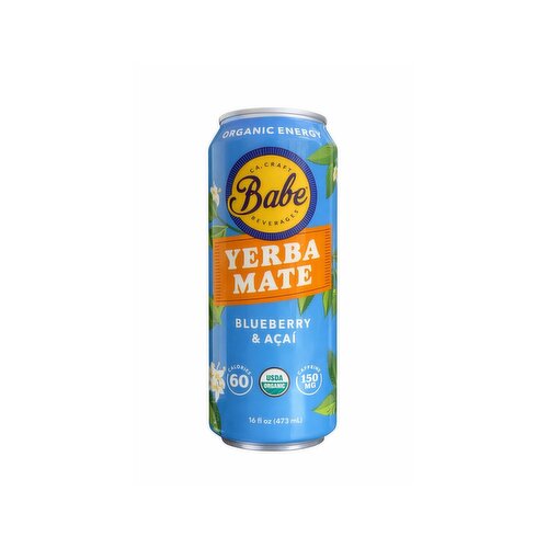 Babe Beverages - Yerba Mate - Blueberry & Acai