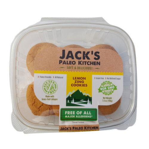 Jack's Paleo Kitchen - Ginger Molasses Cookies