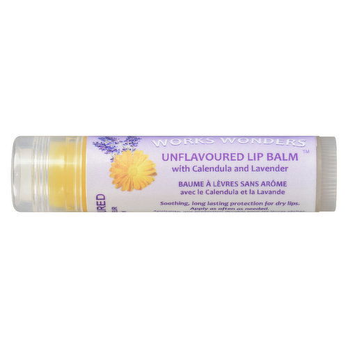 Works Wonders - Unflavoured Lip Balm