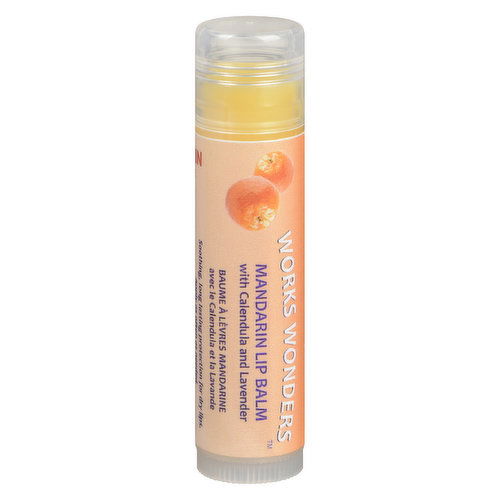 Works Wonders - Mandarin Lip Balm