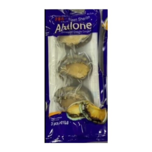 Frozen - Abalone in Shell 3pcs