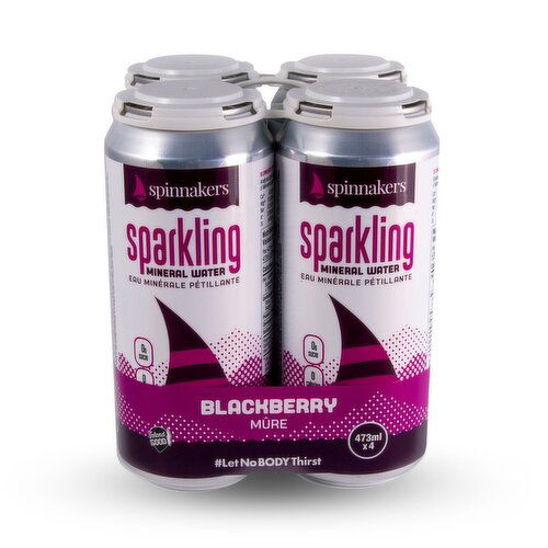 Spinnakers - Sparkling Water Blackberry