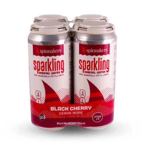 Spinnakers - Sparkling Mineral Water, Black Cherry